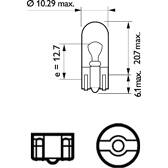 Bulb (x1) PHILIPS - 12961CP