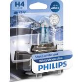 Glühbirne - WhiteVision Ultra - H4 PHILIPS - 12342WVUB1