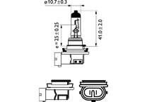 Glühlampe H11 Vision