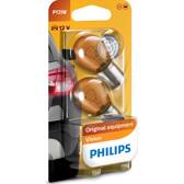 Set of 2 bulbs PY21W Vision PHILIPS - 12496NAB2