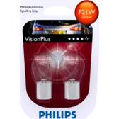 Set fo 2 bulbs P21W VisionPlus PHILIPS - 12498 VPB2