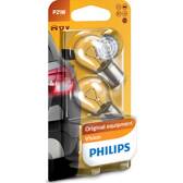 Set of 2 bulbs P21W Premium PHILIPS - 12498B2