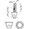 Ampoule D4R Xenon PHILIPS - 42406VIC1