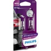 Jogo de 2 lâmpadas W5W VisionPlus PHILIPS - 12040VPB2