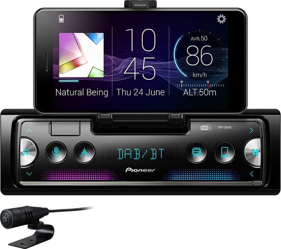 DAB+/USB/Bluetooth digital car radio - SPH-20DAB