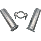 Exhaust pipe repair kit x 1 / diam.45 lg.150m PLANET TECH - PL4060