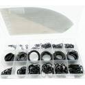 Caja surtida de anillos elásticos para ojos (300 piezas) PLANET TECH - 408113