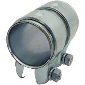 Manguito de acero inoxidable, diámetro interior 51,5 mm, longitud 125 mm - 1 ud. PLANET TECH - PL4025