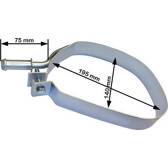 Flange metálica, sistema de escape PLANET TECH - PL4042