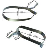 Flange metálica, sistema de escape PLANET TECH - PL4044