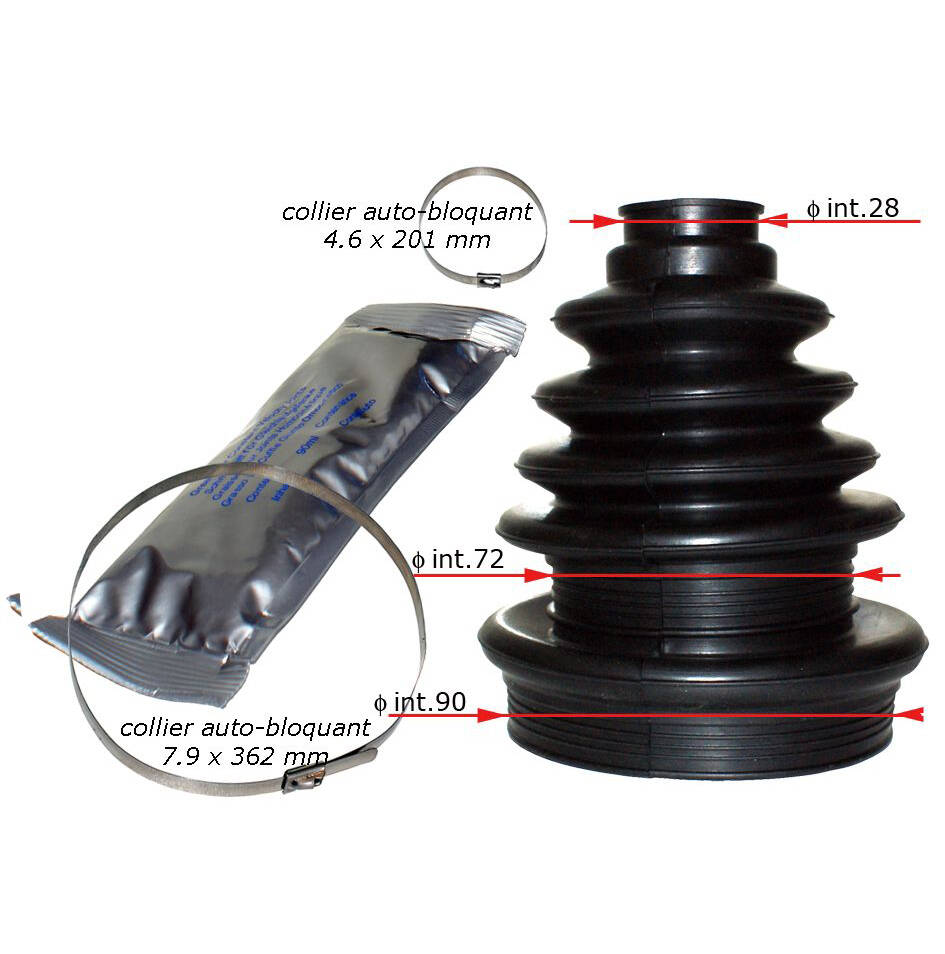 Joint boot (with accessories)