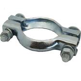 Bride d'échappement ø66 inox - blister 1 pièce PLANET TECH - PL4004