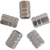 Juego de 5 tapas de válvulas de aluminio PLANETLINE - PL1002
