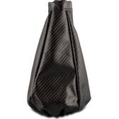 Soufflet de levier de vitesse techno fibre - Noir  PLANETLINE - PL1017