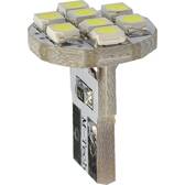 Lampadine LED x 2 - t10 W5W 8LED smd3528 bianco 12V 0,60W PLANETLINE - PL078W