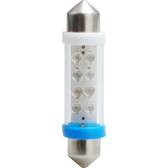Bombillas LED x 2 - navette C5W 41mm azul 12V 0,72W PLANETLINE - PL024B