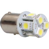 Bombillas LED x 2 - p21/5 bay15d 8LED smd5050 blanco 12V 0.85W PLANETLINE - PL089W