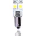 Ampoules LED x 2 - ba9s 4LED smd5050 canbus blanc 12V  2W PLANETLINE - PL314W