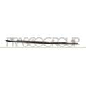 Baguette et bande protectrice (grille de radiateur) PRASCO - ME0452217