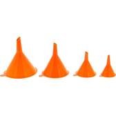 Set of 4 funnels Ø 50/75/100/120mm PRECISION - 300604