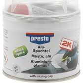 Masilla de relleno de aluminio sin estireno 2k - 250 g PRESTO - 443596