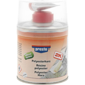 Resina de poliéster 2k sin estireno - 250 g PRESTO - 443855