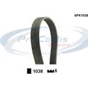 Cinghia Poly-V PROCODIS - 6PK1038