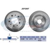Jeu de 2 disques de frein PROCODIS - JDF2007