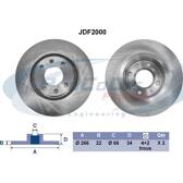 Jeu de 2 disques de frein PROCODIS - JDF2000
