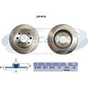 Brake disc set (2) PROCODIS - JDF4018
