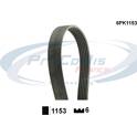 Keilrippenriemen PROCODIS - 6PK1153