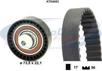 Kit cinghie dentate