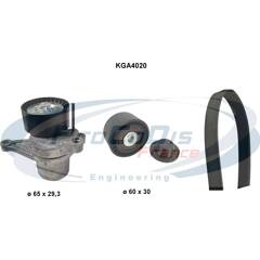 Kit Courroie Et Galet D'accessoire PROCODIS KGA4019 | Pour Véhicules, Qualité Première Monte (Continental/Dayco) - 7