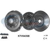 Kit de embraiagem e volante de motor PROCODIS - KTV043SB