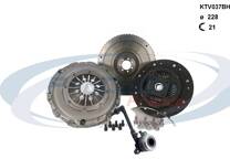 Kit frizione più volano motore