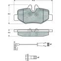 Rear brake pad set (4 pcs) PROCODIS - PF1513