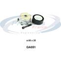 Tensioner Pulley, v-ribbed belt PROCODIS - GA051