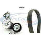 V-Ribbed Belt Set PROCODIS - KGA3001