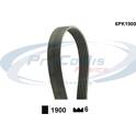 V Ribbed Drive Belts PROCODIS - 6PK1900