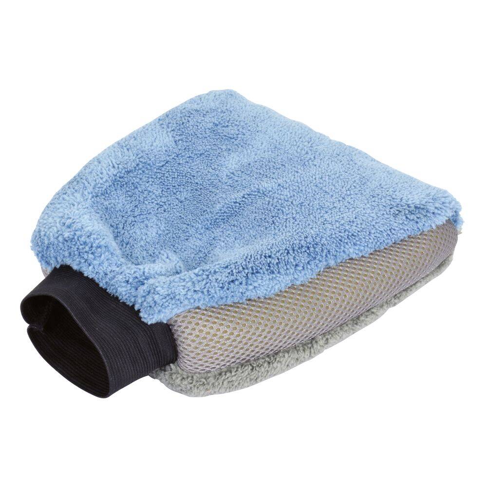 Bicolor Microfiber Washing Glove