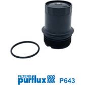 Couvercle (boîtier du filtre d'huile) PURFLUX - P643