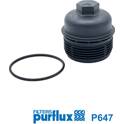 Couvercle (boîtier du filtre d'huile) PURFLUX - P647