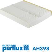 Filter, Innenraumluft PURFLUX - AH398
