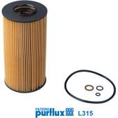 Filtre à huile PURFLUX - L315