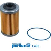 Filtre à huile PURFLUX - L496
