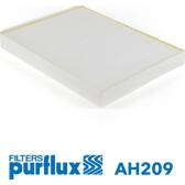 Filtre habitacle PURFLUX - AH209