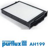 Filtro, ar do habitáculo PURFLUX - AH199