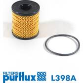 Filtro del aceite PURFLUX - L398A