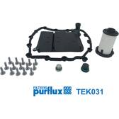 Kit pièces, vidange d'huile de boîte de vitesses automatique PURFLUX - TEK031
