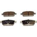 Rear brake pad set QUARO - QP5093